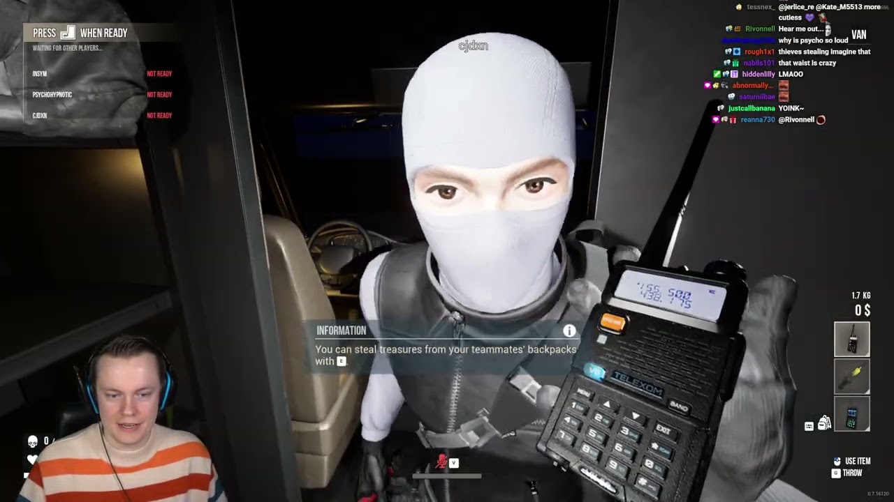 Insym Plays a Hilarious Coop Horror Game with CJ and Psycho (Dark Hours) - Livestream from 23/1/2025
