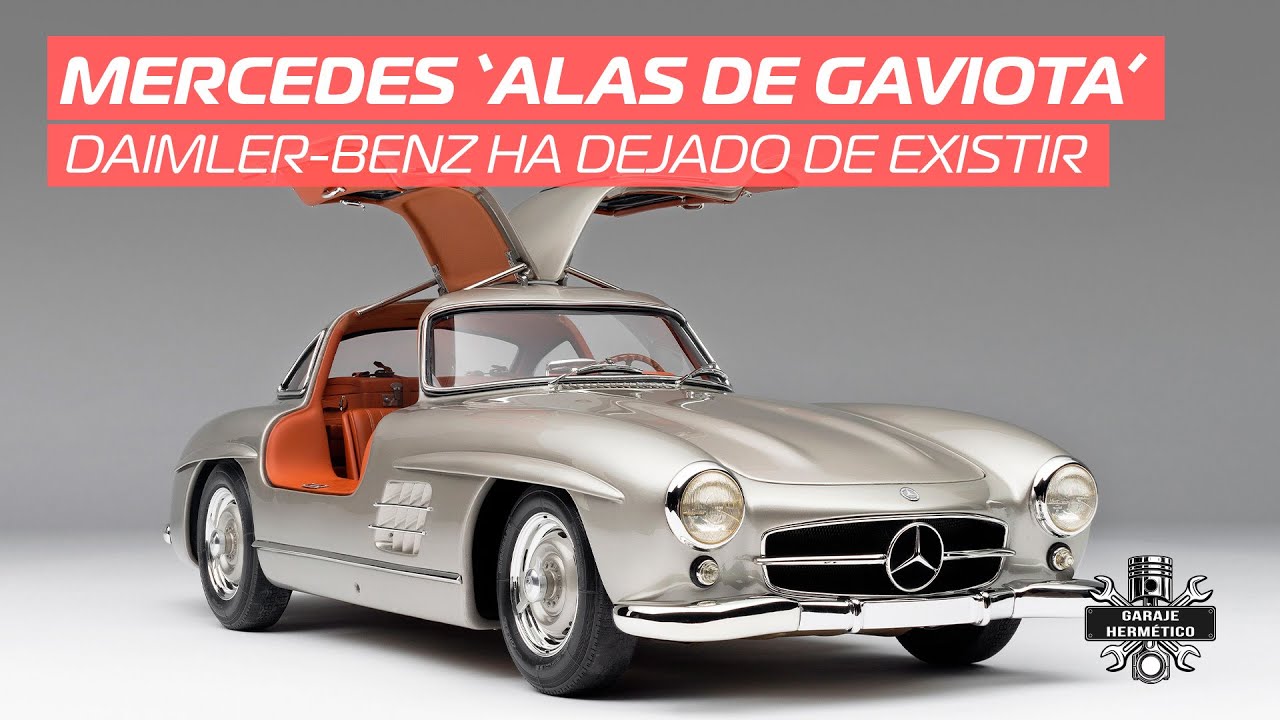 Mercedes 'Alas de gaviota':  Daimler Benz ha dejado de existir