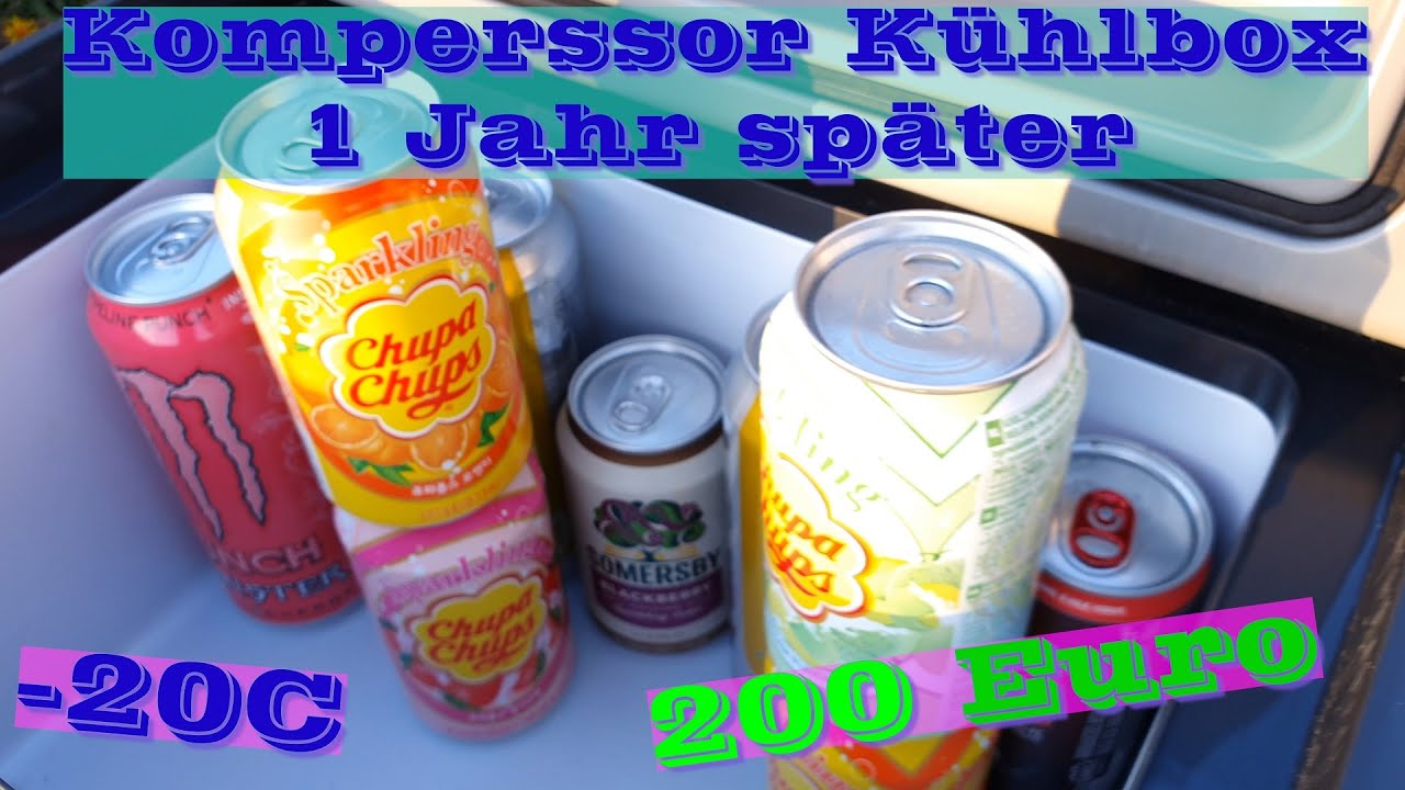 Kompressor Kühlbox nach 1 Jahr. Review (200€) -20 Grad C