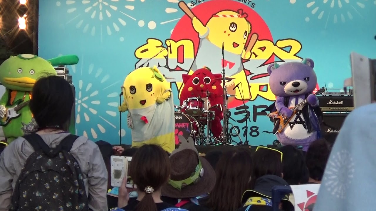 CHARAMEL：ビニール(2018-07-16 ふなっしー梨祭りご当地キャラFES2018)
