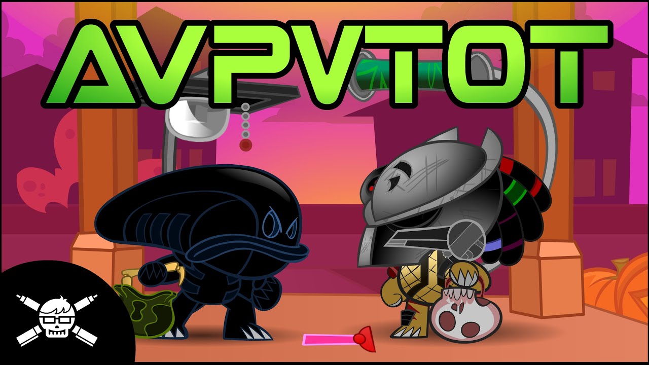 A.V.P.V.T.O.T. (Alien Vs Predator Vs Trick-Or-Treating) - A Halloween Short by James