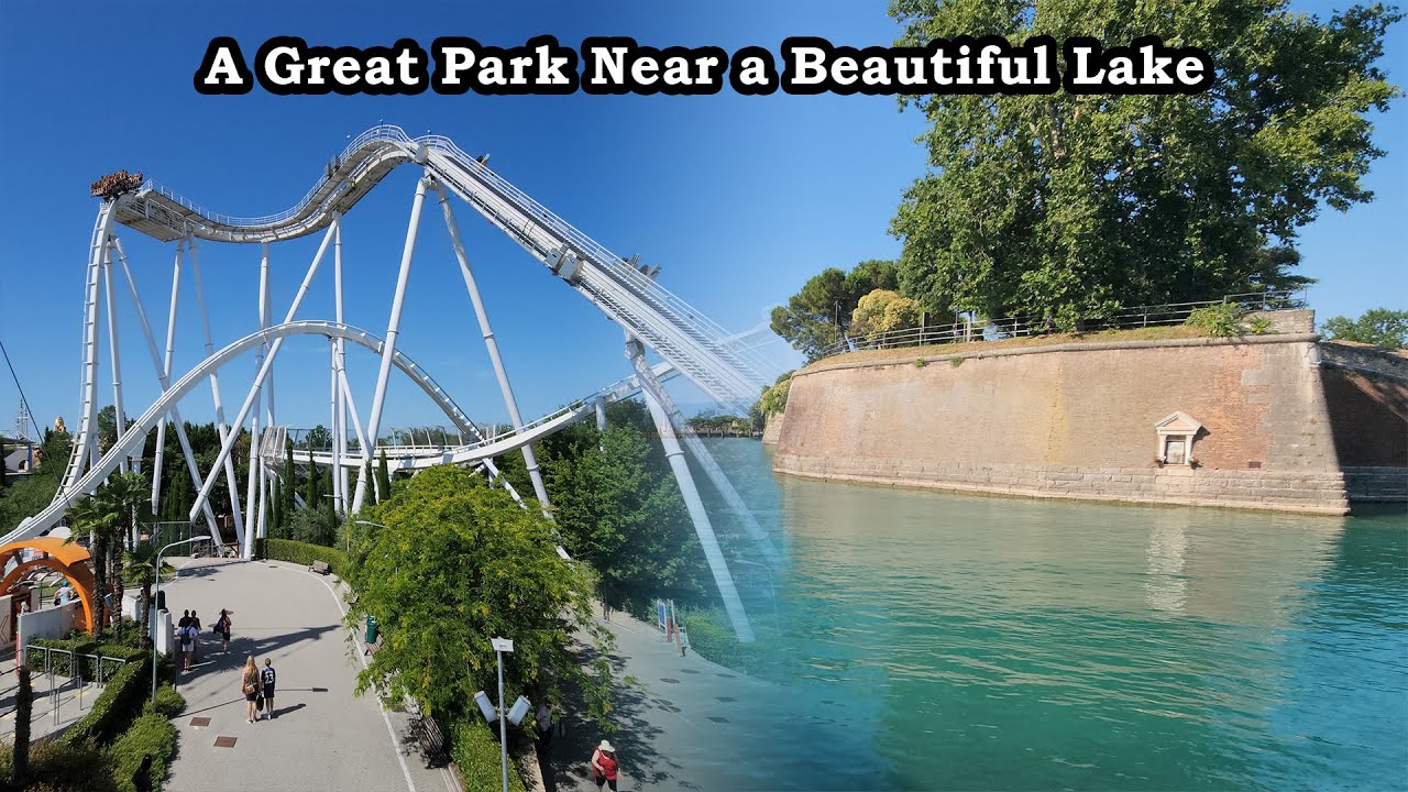 Exploring Gardaland, and the Nearby Town on Lake Garda