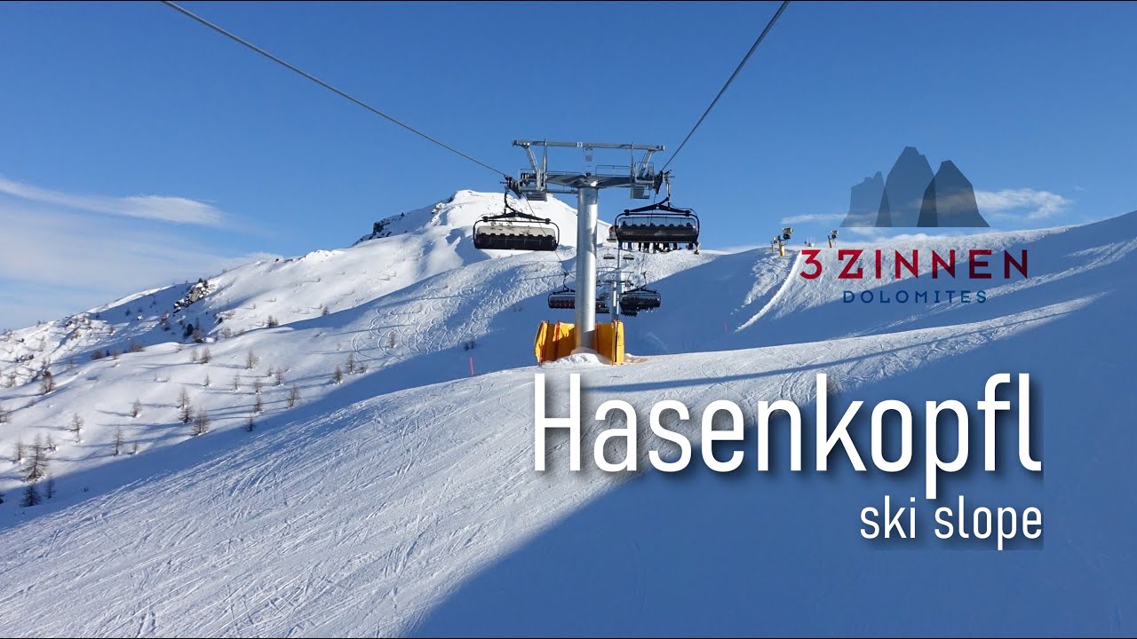 Pista Hasenkopfl: bella discesa nella parte alta del Monte Elmo #3zinnendolomites #dolomitisuperski