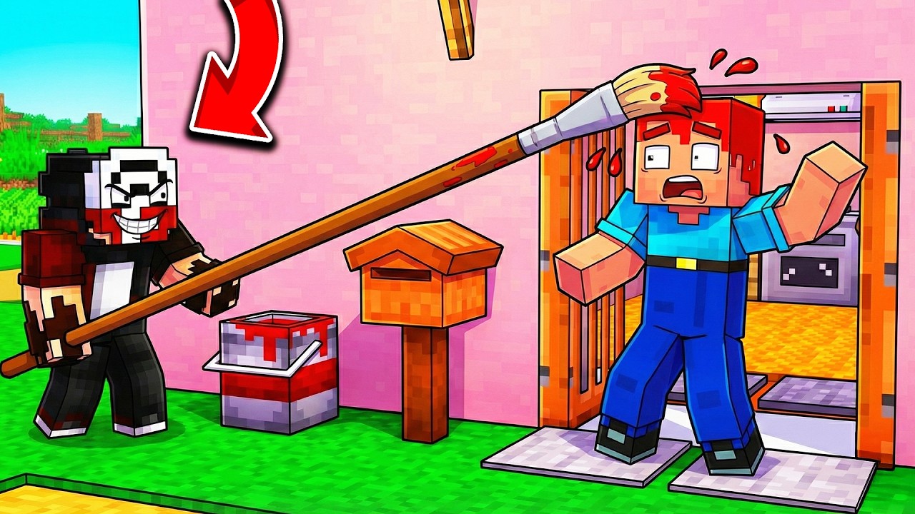 BalonCraft #784 - Balon Kafa'ya Kırmızı Saç Troll - Minecraft