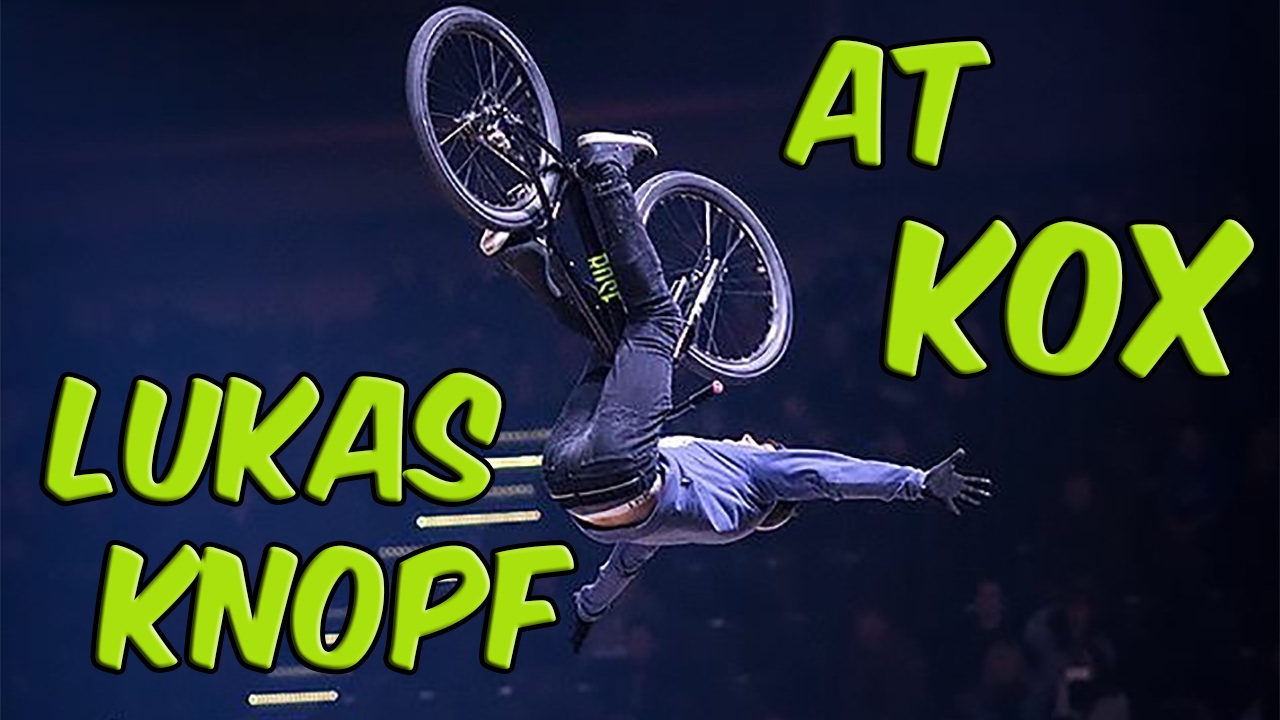LUKAS KNOPF x KMC CHAIN at KingsOfXtreme Leipzig MTB FMX SHOW