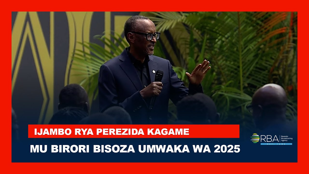 Ijambo rya Perezida Kagame mu birori byo gusoza umwaka wa 2025