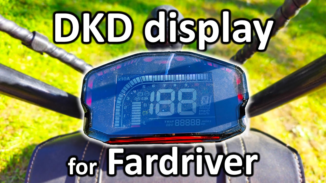 DKD Mittariston Asennus Fardriver Moottorinohjaimelle