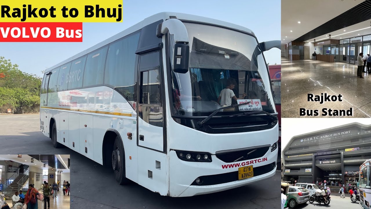 *Bus stand hai ki Airport😲* Rajkot to Bhuj journey in GSRTC VOLVO Bus | Gujarat Series #2
