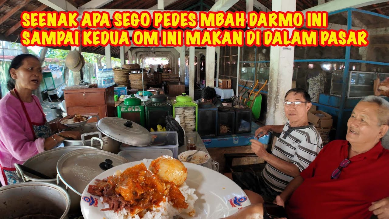 1970 DI BERINGHARJO 2012 DI PASAR GIWANGAN DAN WARUNG SEGO PEDES MBAH DARMO INI BUKA 24 JAM