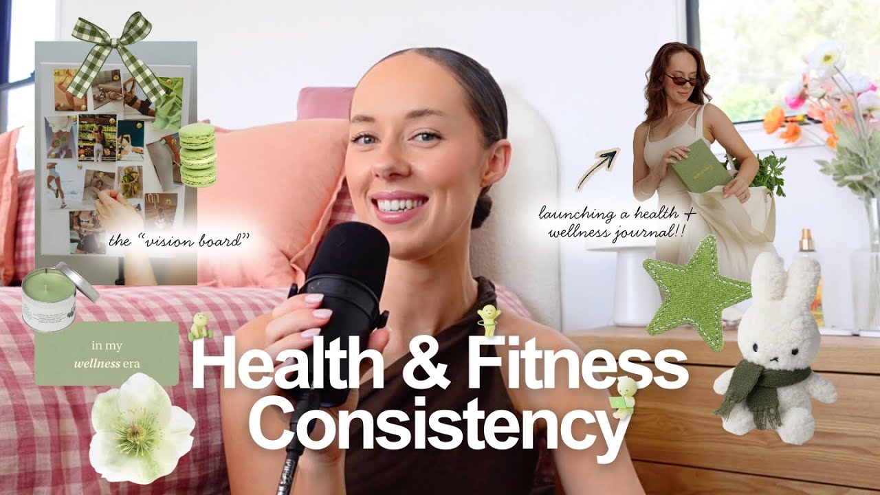 How to stay consistent in your health & fitness journey (WITHOUT motivation) 🎧👟🥑👀