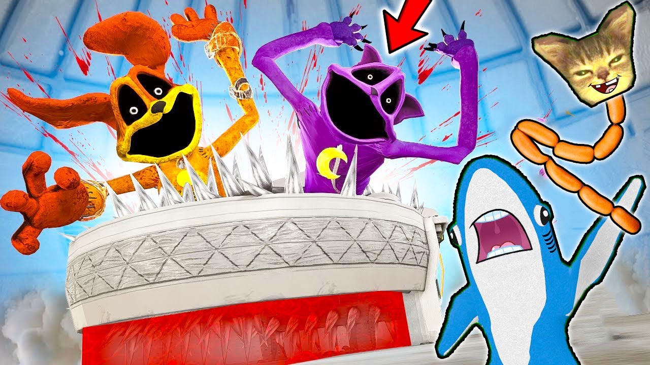 TOCATORUL DE CARNE A LUI DRACULASS SI DOMNUL MOTAN IL MANANCA PE CATNAP SI PE SKIBIDI SEZONUL 23!