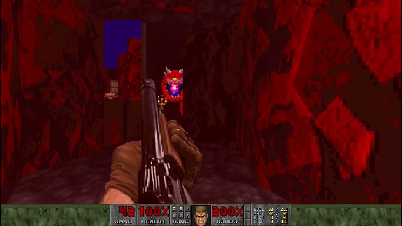 DOOM: SIGIL 2 - E6M1 - NIGHTMARE! (Testing GZDOOM)