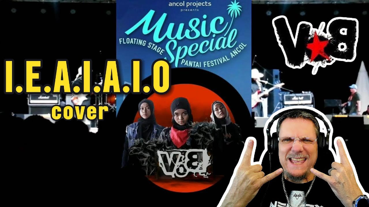 VoB (Voice of Baceprot) | I. E. A. I. A. I. O. (System Of A Down Cover) | First Time Reaction.
