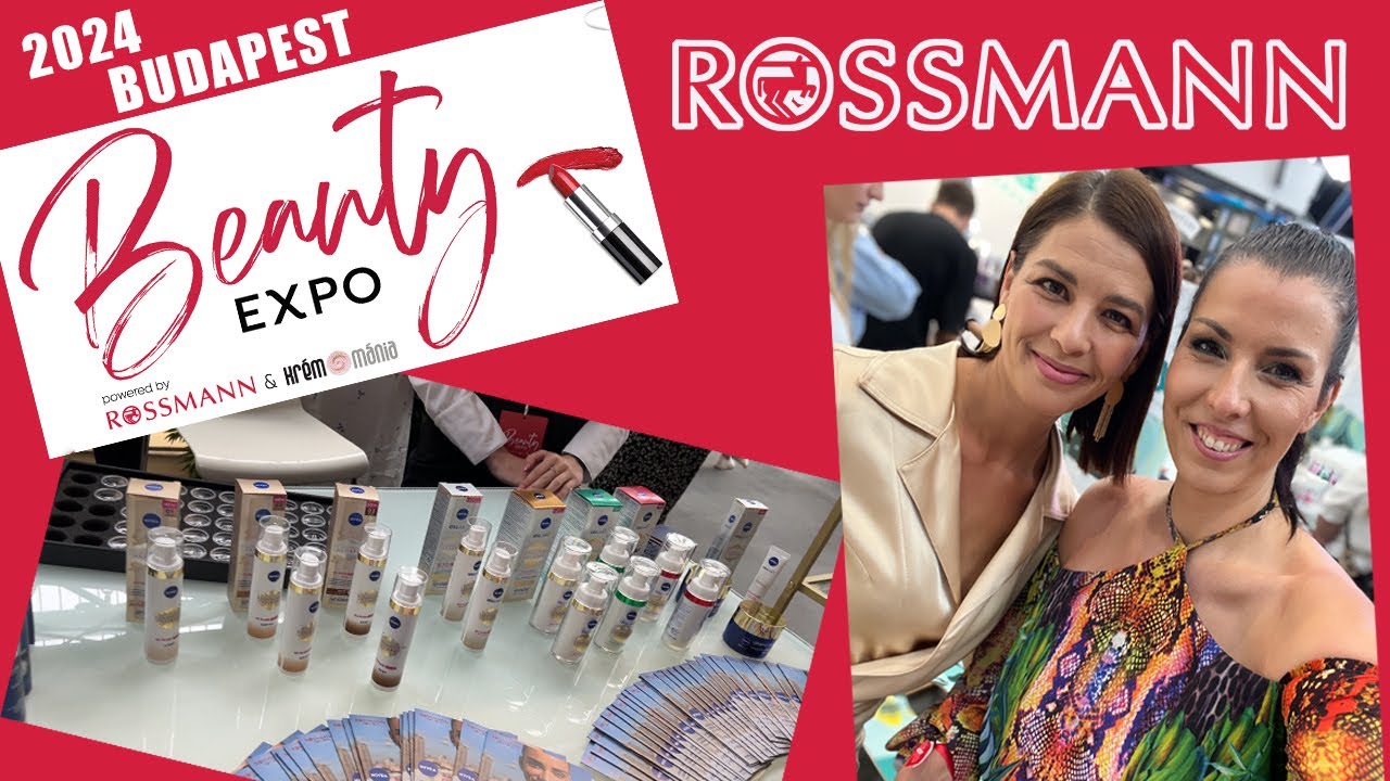 ROSSMANN X KRÉMMÁNIA BEAUTY EXPO BUDAPEST | Gyere velem a standokhoz, bontsuk ki a Goodie Baget! ;)