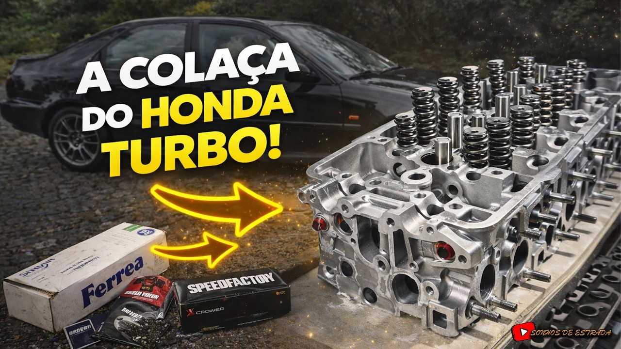 A Colaça do Meu Honda Turbo Está Pronta! | SONHOS DE ESTRADA