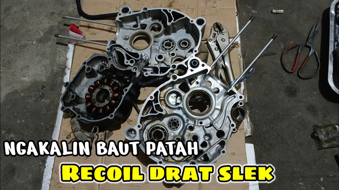 Ngakalin baut patah dan drat slek || bikin kerjaan tambah lama ☕