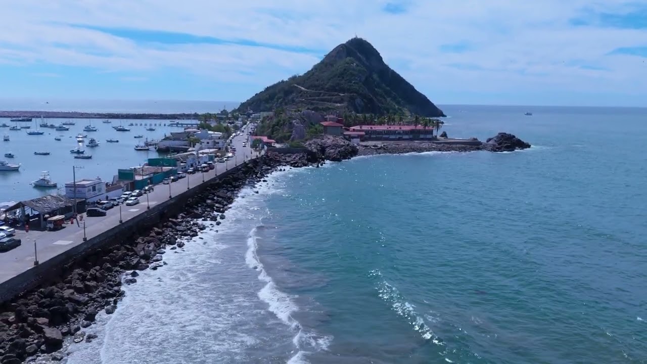 Isla de la Piedra y distintas partes de Mazatlan