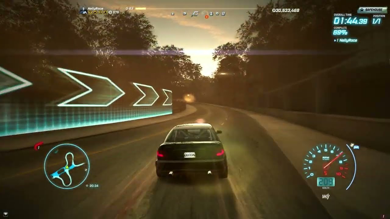 NFS World Time attacks  - Cubicles,HWY 99 & Union com Ariel Atom 500 V8 e Citroen Xsara Coupé