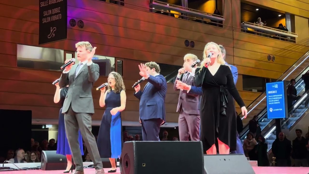 Voces8 Fly me to the moon, aux Folles journées de Nantes 2026