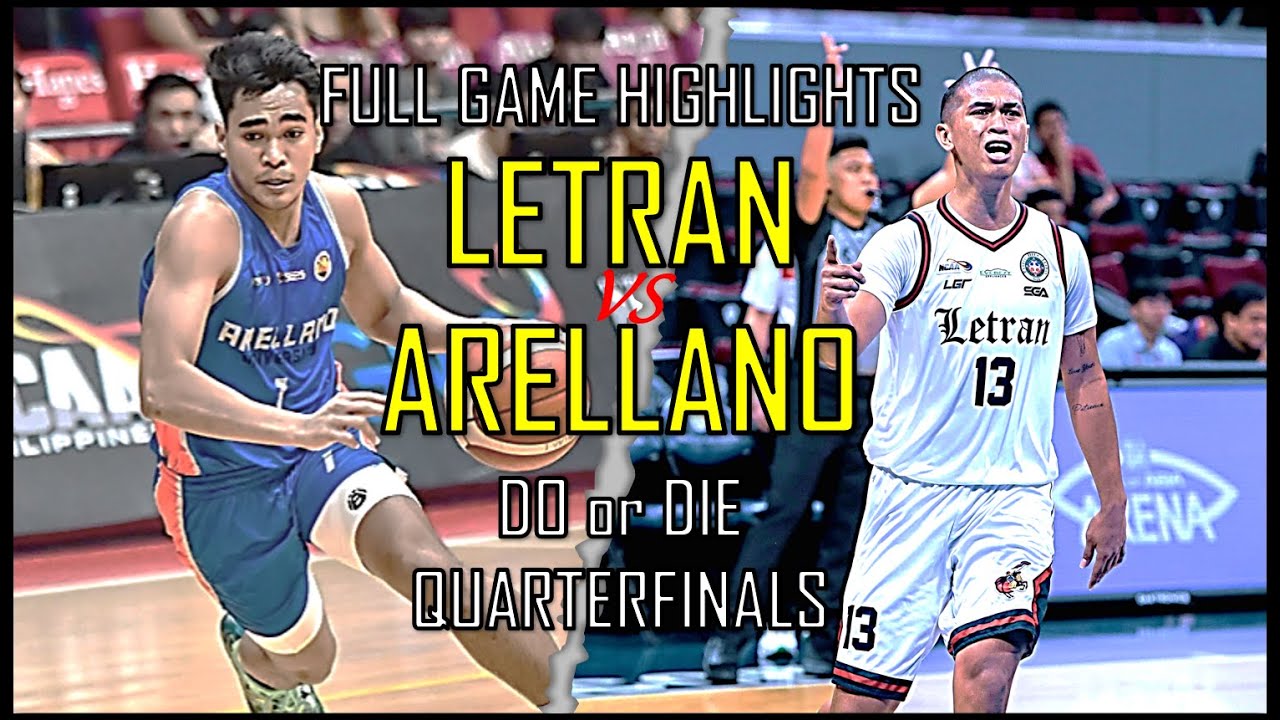 Letran Knights vs Arellano Chiefs Full Game Highlights | NCAA Season 101 Quarterfinals - 11.28.2025