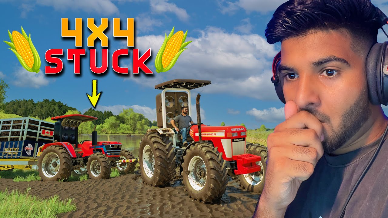 Arjun 605 & Swaraj 963 in Mud 🚜| FS22 | Happy Goldsmith