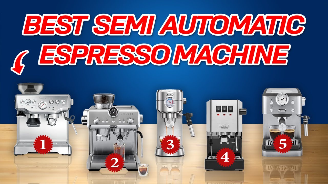 Best Semi Automatic Espresso Machine 2025: Top 5 Options for Budding Home Baristas