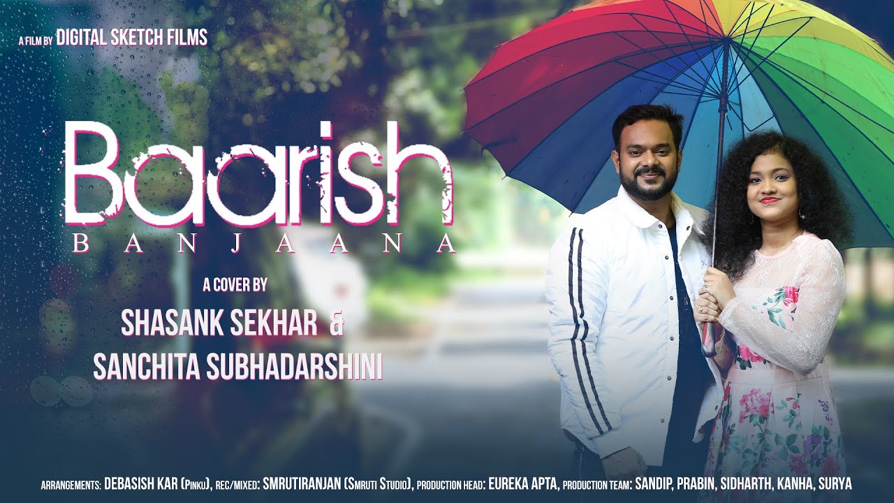 Baarish Ban Jaana | Cover By Shasank Sekhar & Sanchita | Payal Dev, Stebin Ben | Hina Khan, Saheer S