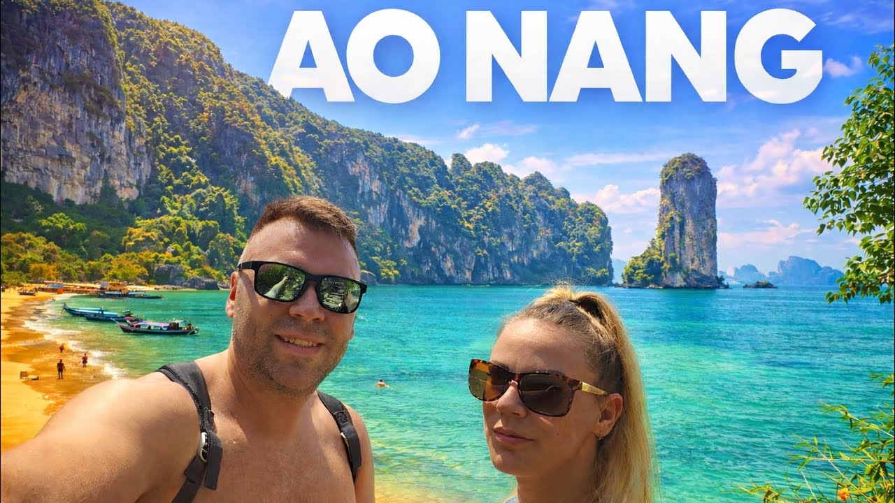 Megérkeztünk THAIFÖLDRE😍Krabi 1. Rész. Ao Nang, Railay Beach🏝