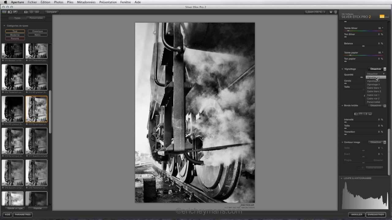 Nik Collection Silver Efex Pro 2 - Avant-Après - Loco