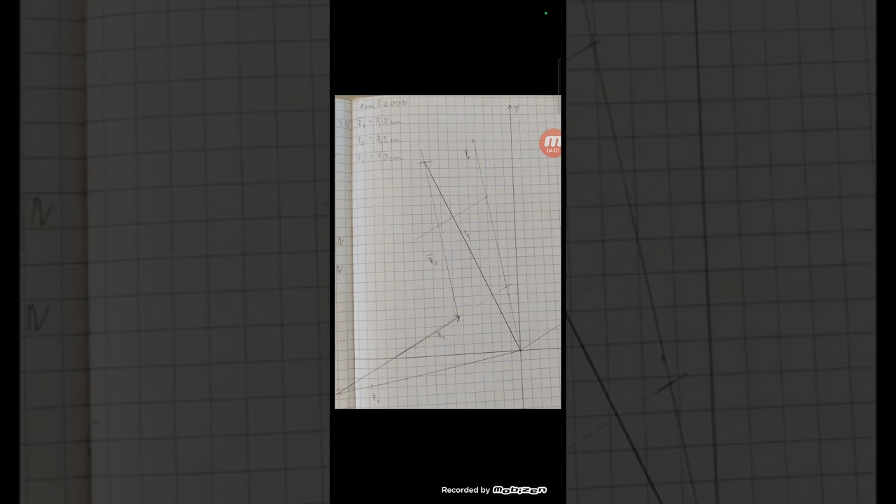 Egy ponton &aacute;tmenő hat&aacute;svonal&uacute; erőrendszer eredőj&eacute;nek meghat&aacute;roz&aacute;sa sz&aacute;m&iacute;t&aacute;ssal &eacute;s szerkeszt&eacute;ssel