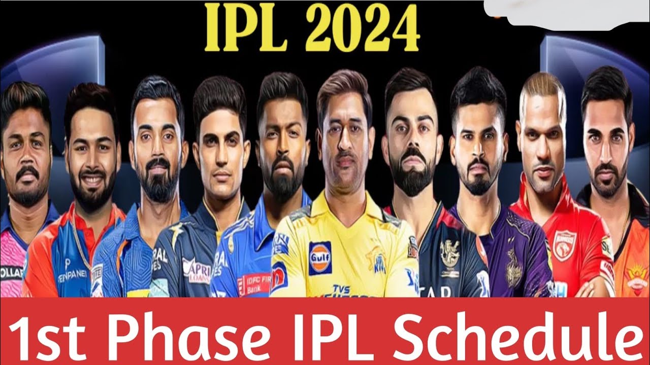 Exclusive: Inside Look at the Official IPL 2024 Scheduleipl schedule 2024