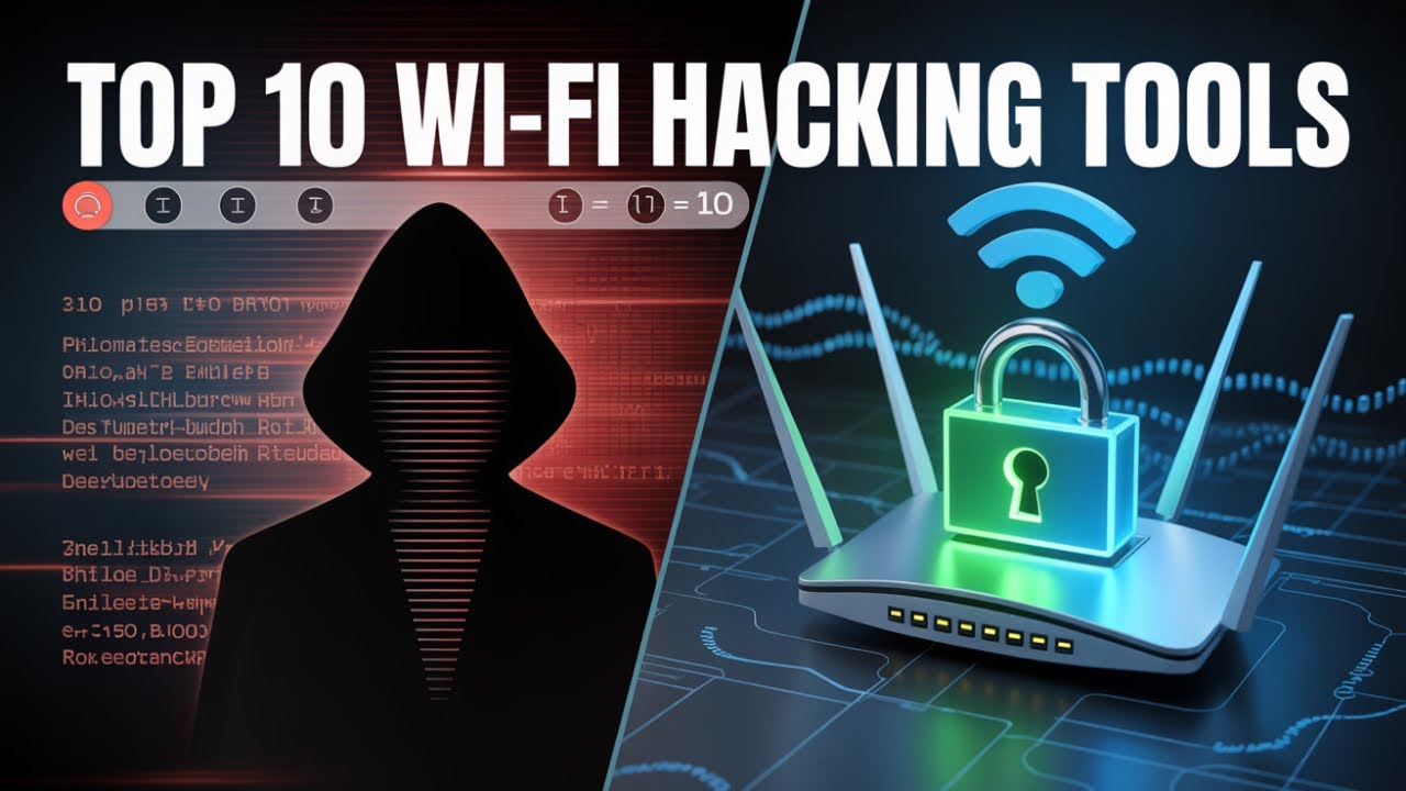 Top 10 FREE Wi-Fi Hacking Tools Explained (For Security Pros)
