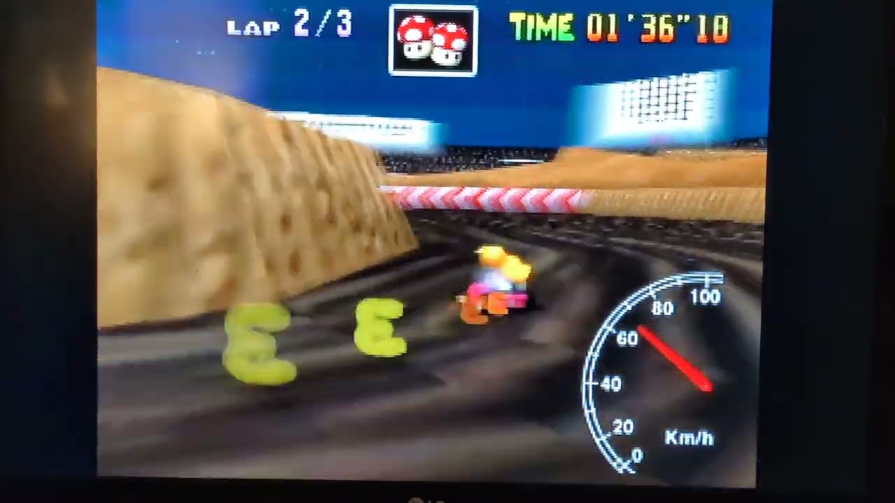 Wario Stadium 3lap 03'50