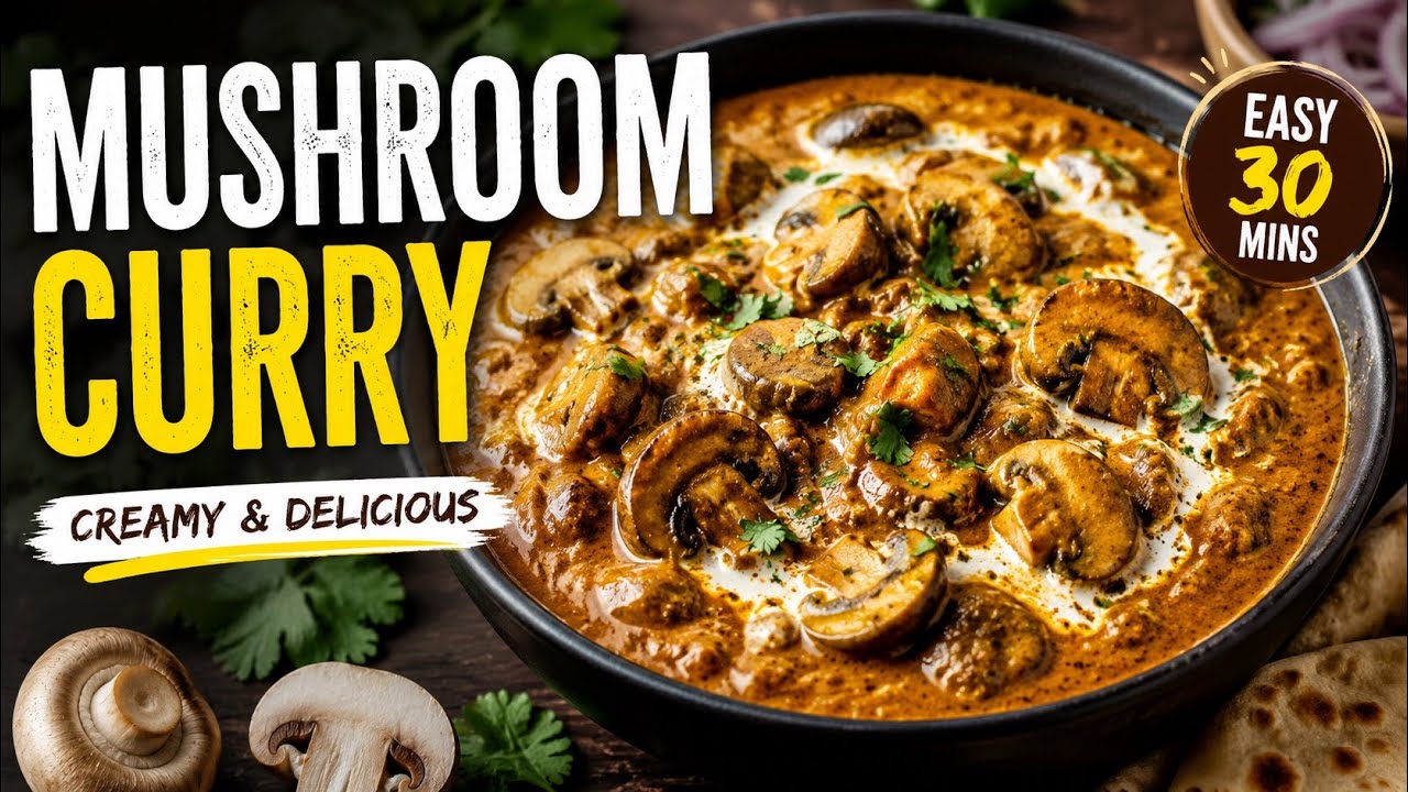 ढाबा स्टाइल च्याउ को तरकारी | Mushroom Masala Recipe | Restaurant Mushroom Curry | Chyau Ko Tarkari