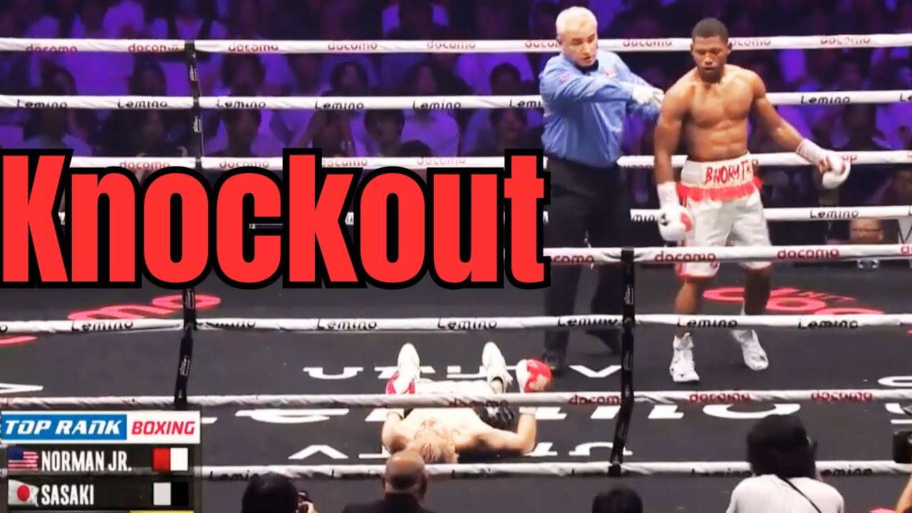 Brian Norman Jr vs Jin Sasaki Full Fight, KNOCKOUT | ブライアン・ノーマン・ジュニア vs 佐々木 尽