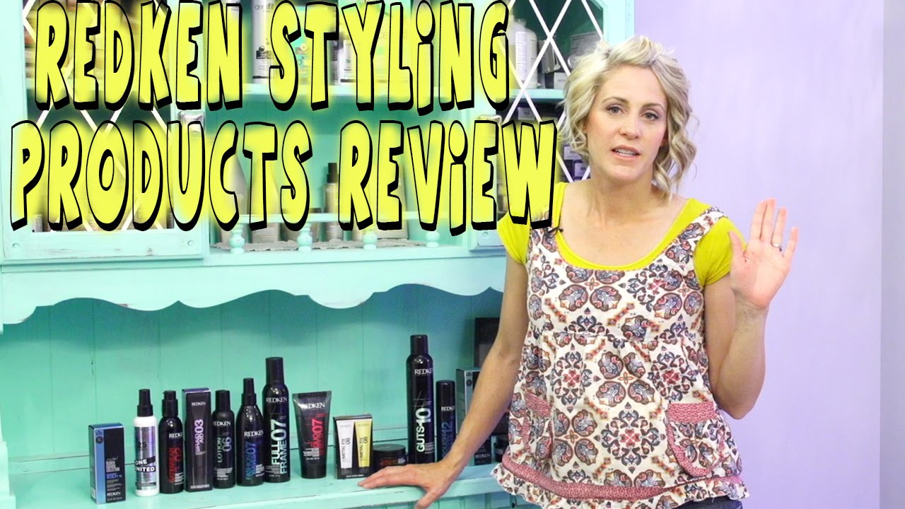 REDKEN STYLING PRODUCTS REVIEW