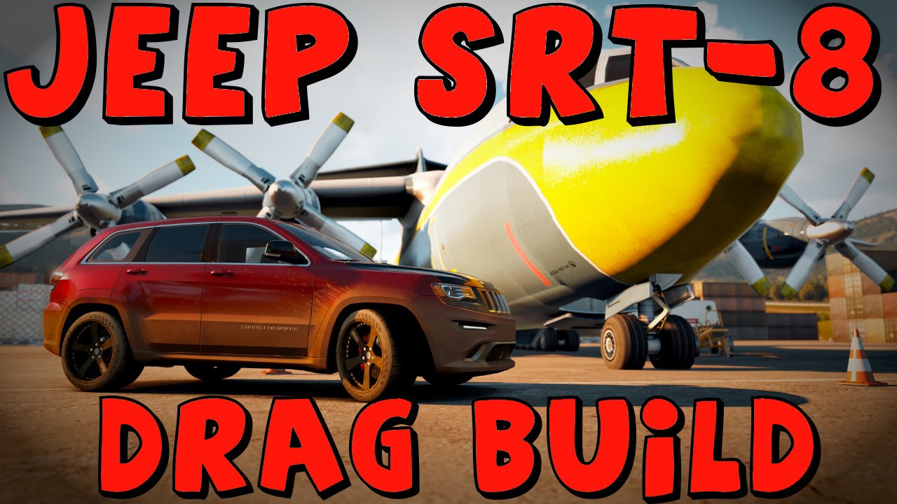 Forza Horizon 2 | Jeep Grand Cherokee SRT-8 | Runway Drag Build