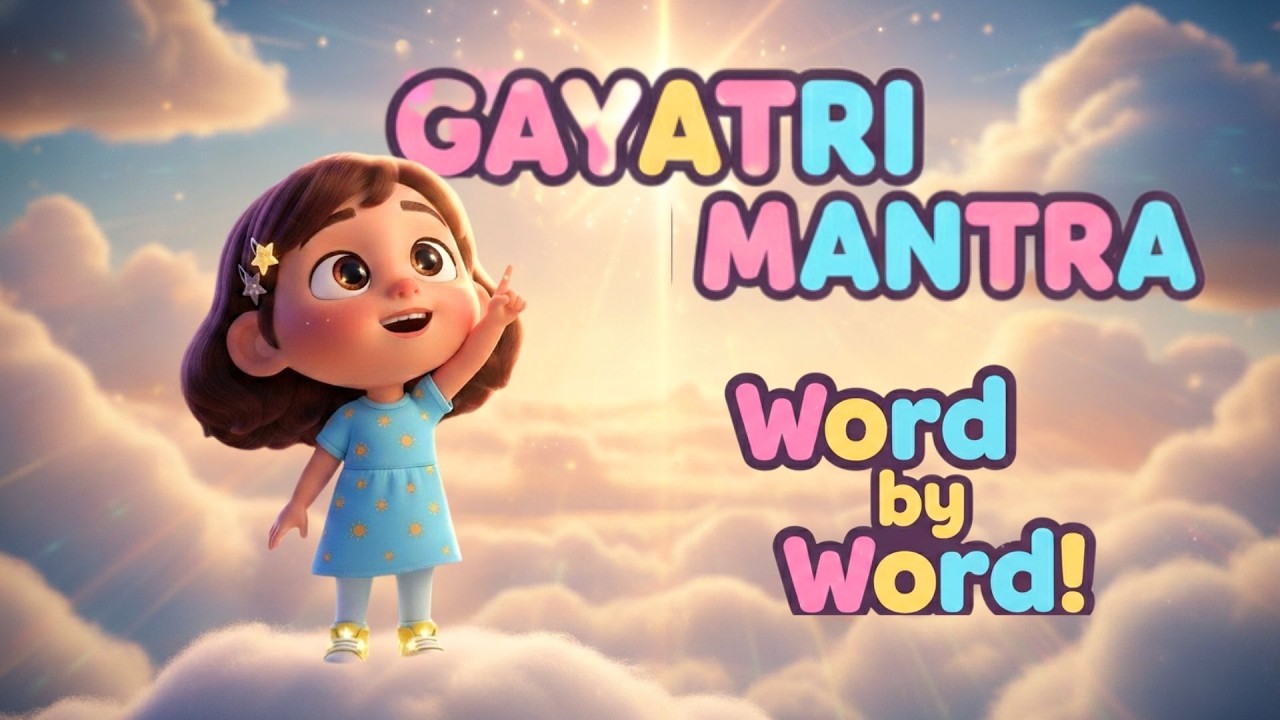 Gayatri Mantra 🌟 Explained Word by Word in a Magical Animated Story | PocketFull Of Stories