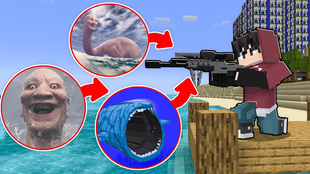 Thalassophobia Vs DEADLIEST Sniper ASSASSIN In Minecraft! (tagalog)