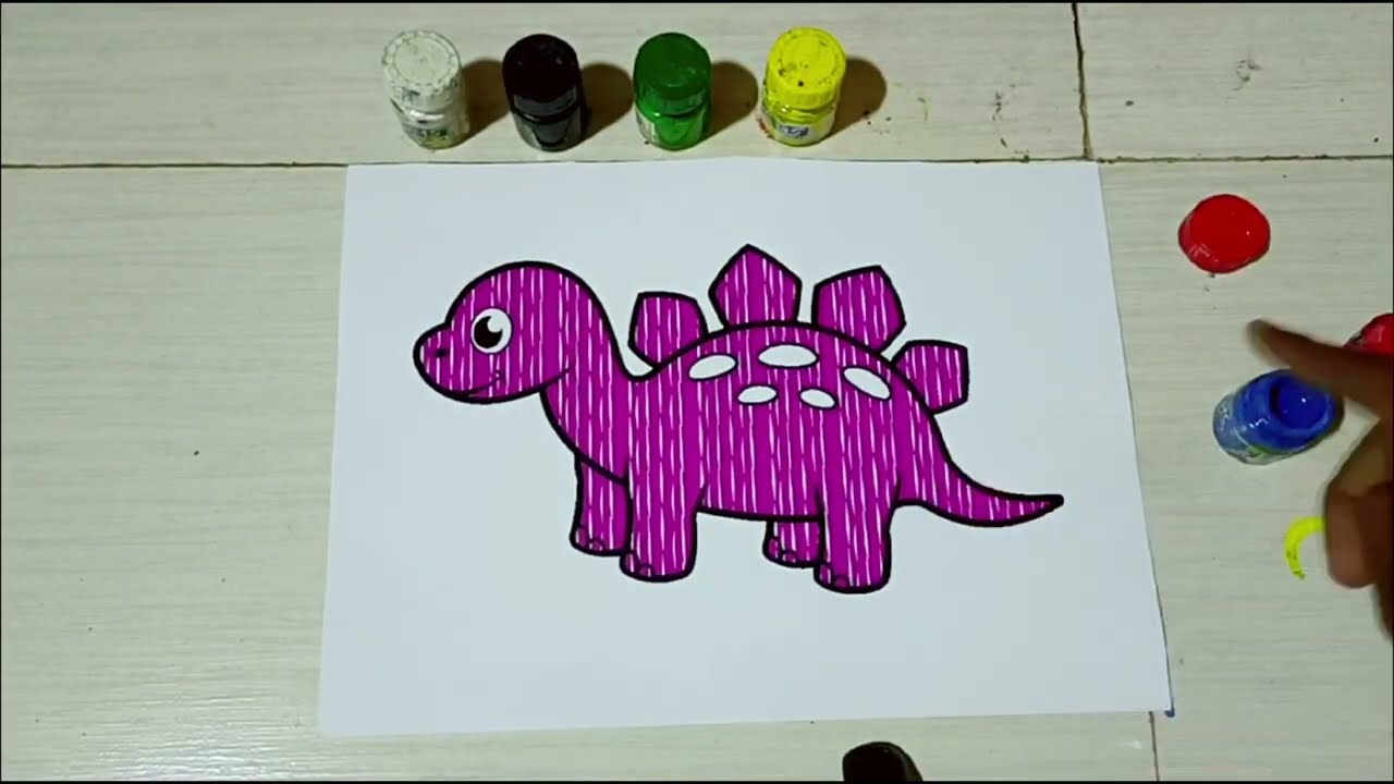 Learning animals colours for children paint Body finger nursery rhymes dregan