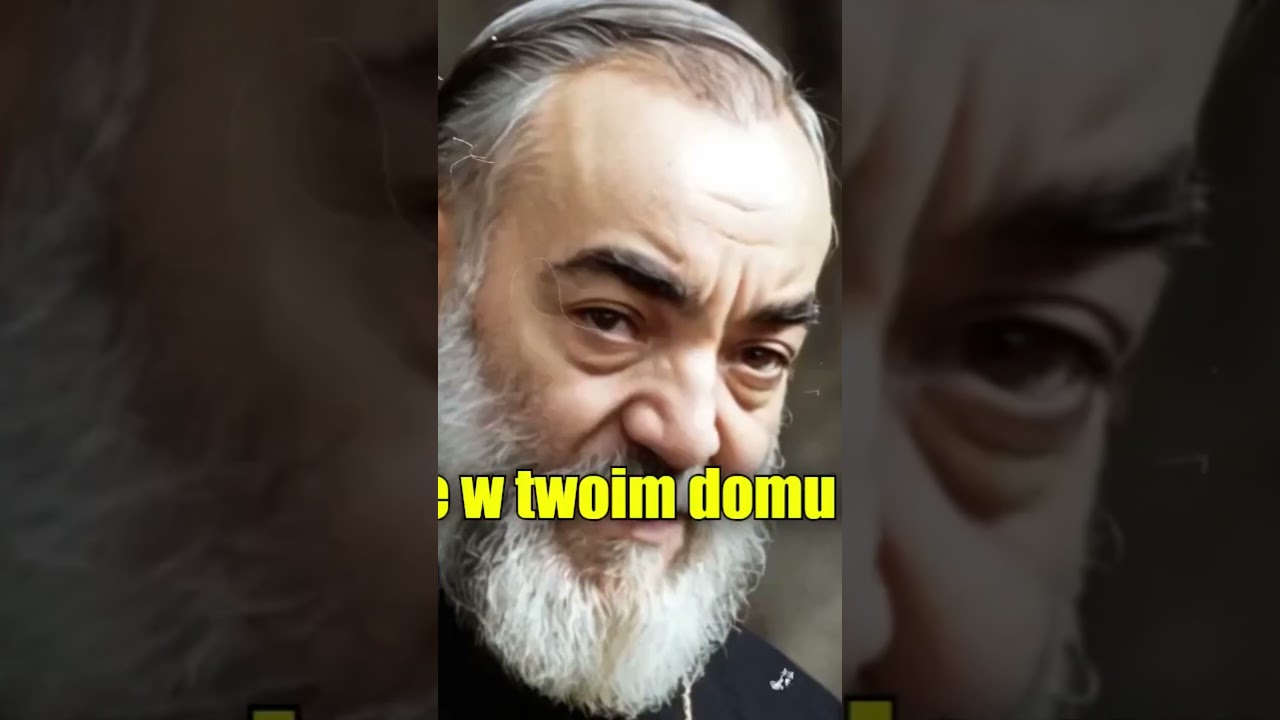 ✅Ojciec Pio: Ukryty zazdrośnik w twoim domu!