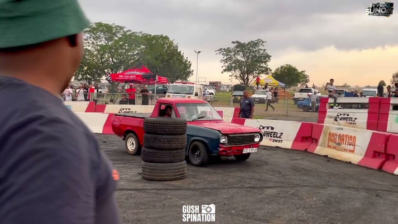 Nissan 1400 Spinning at Wheelz n Smoke❤️🔥🔥