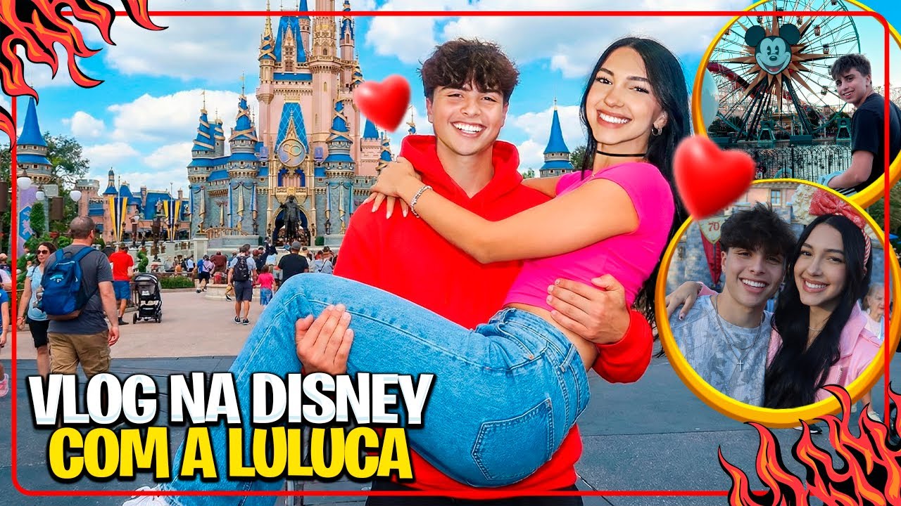 VLOG DE FÉRIAS NA DISNEY COM A LULUCA - DIA DO PEDIDO DE NAMORO