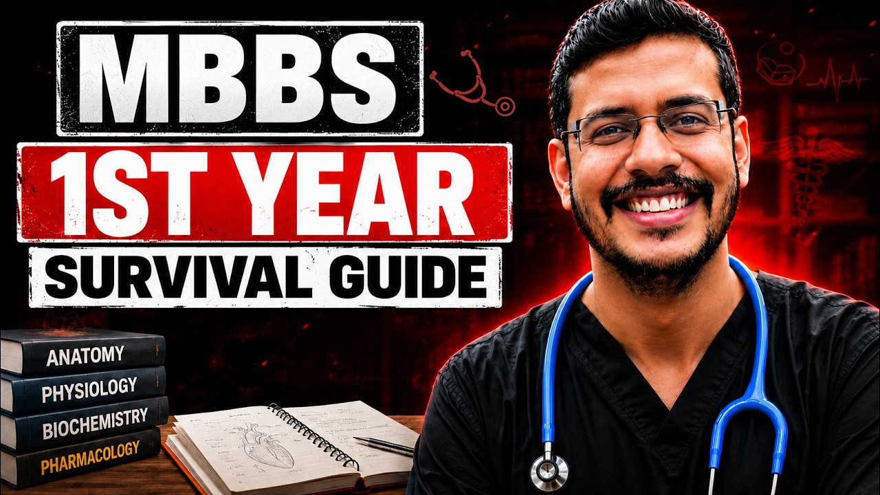 MBBS 1st Year Survival Guide | How To Study For MBBS 1st Year | Dr. Anand Mani