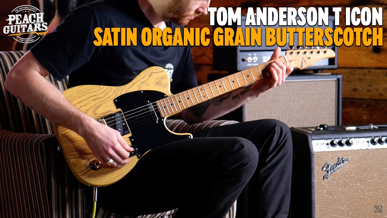 Tom Anderson T Icon | Satin Organic Grain Butterscotch w/Brown