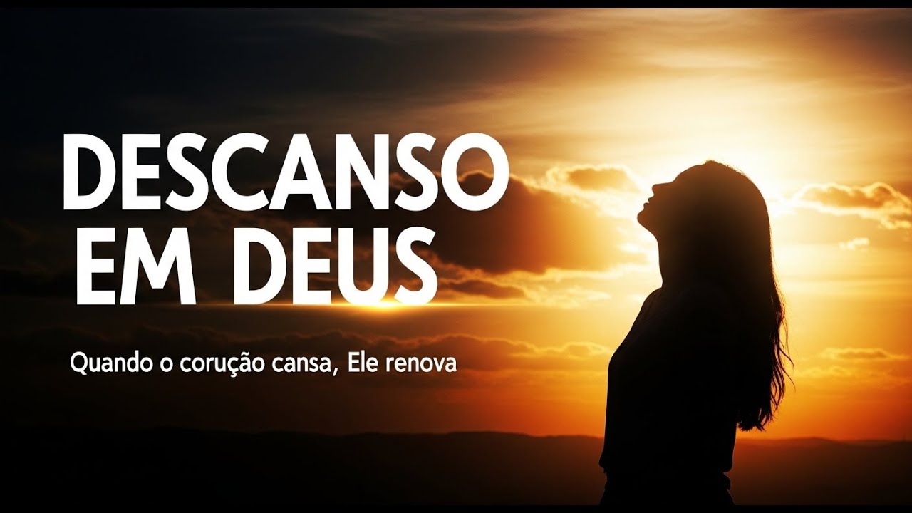 Descanso em Deus 🙏 | Música Gospel Curta de Adoração | Shorts Worship