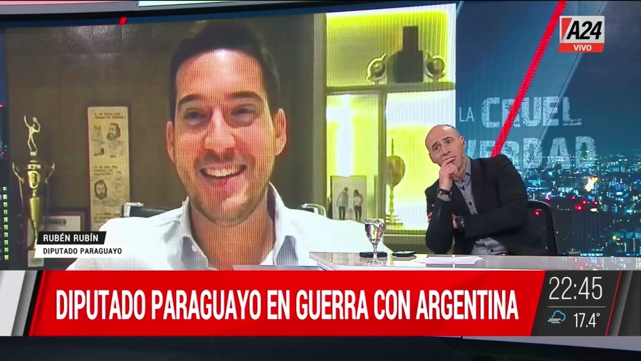 📢 Diputado paraguayo en guerra con Argentina: 