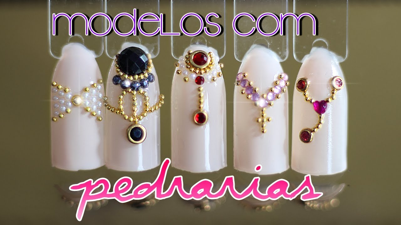 Modelos com pedrarias #3 - Nill Art