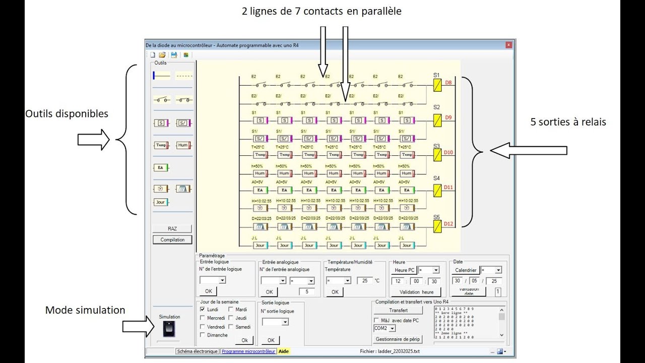 Réaliser un automate programmable avec uno R4