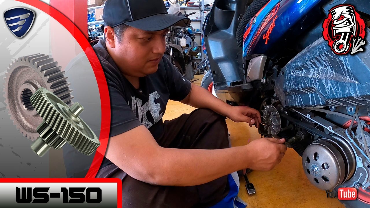 1236 | ITALIKA WS-150 RUIDO EN TRANSMISION AL MOVER LA MOTO